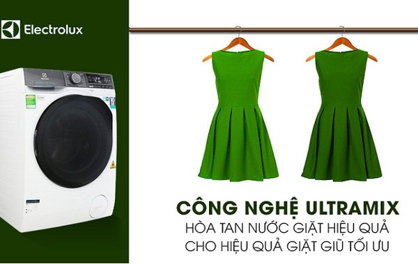 Một số tính năng hiện đại trên máy giặt Electrolux