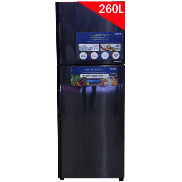 Tủ lạnh Hitachi R-H310PGV7 BBK 260 lít Inverter