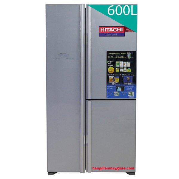 Tủ lạnh Hitachi R-FM800PGV2 (GS) 600 lít Inverter