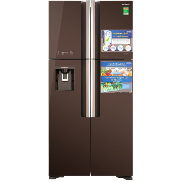 Tủ lạnh Hitachi 540L R-FW690PGV7X (GBW) 4 cửa Inverter