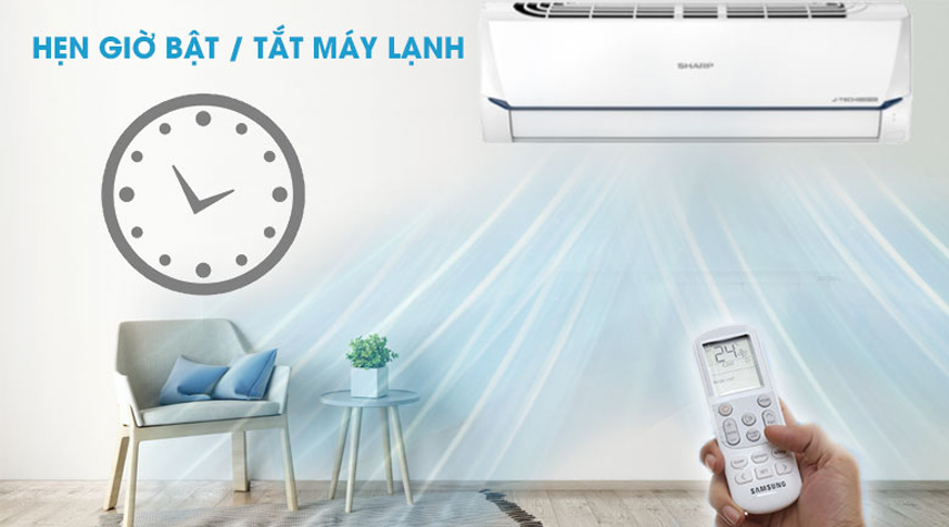 Máy điều hòa Sharp AH-X9XEW 9000Btu 1 chiều Inverter