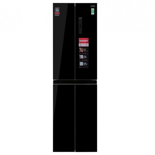 Tủ lạnh Sharp Inverter SJ-FX420VG-BK 404 lít