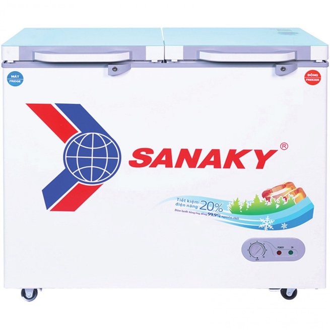 Tủ đông Sanaky VH-2599W2KD 195 lít 1 ngăn