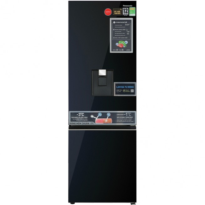 Tủ lạnh Panasonic NR-BV331WGKV 300 lít Inverter