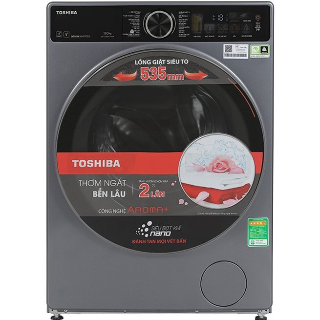 Máy giặt Toshiba TW-T25BZU115MWV(MG) 10.5 kg Inverter